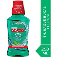 Colgate Plax Fresh Mint Enjuague Bucal Sin Alcohol X 250 Ml
