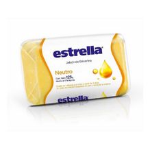 Estrella Jabón En Barra De Glicerina Neutro 125grs