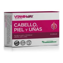 Vitaminway Cabello, Piel Y Uñas  30 Capsulas Blister
