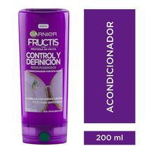 Garnier Fructis Acondicionador Control Y Definición 200 Ml