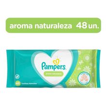 Pampers Toallitas Húmedas Aroma Naturaleza 48 Unidad