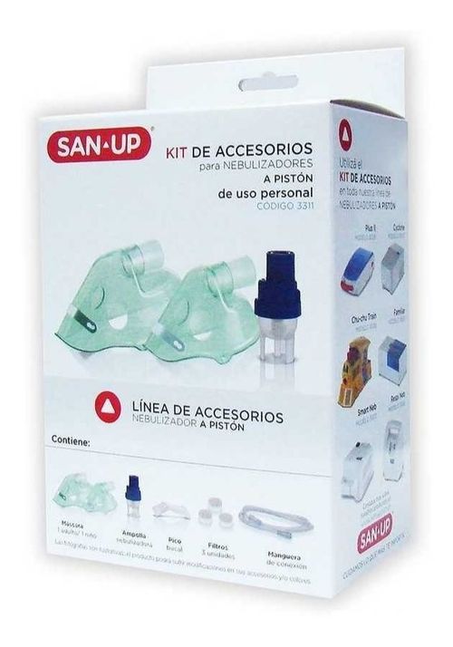 San Up Kit Accesorios Para Nebulizadores A  Piston Cod 3311