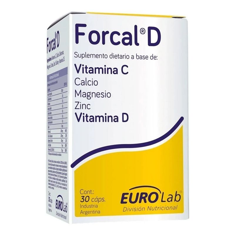 Forcal-D-30-Capsulas-Fortalece-La-Respuesta-Inmune-Eurolab-en-Pedidosfarma