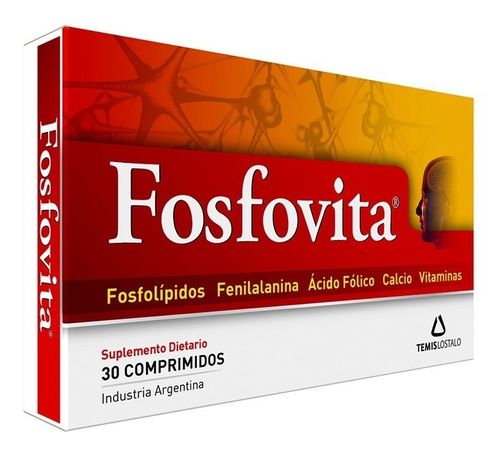 Fosfovita Nf Suplemento Dietario X 30 Comprimidos