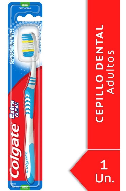 Colgate Extra Clean Cepillo Dental Adulto Medio 1 Unidades