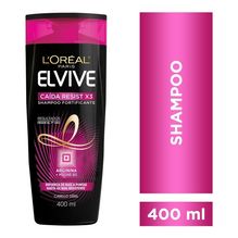 Elvive Loreal Shampoo Resist Caída 400ml