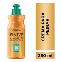 Elvive Crema Para Peinar Óleo Extraordinario Rizos 250ml