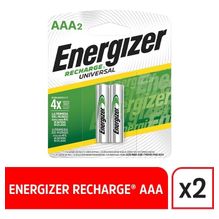 Energizer Aaa Recargables 700mah 1000x Nh12 2 Unidades