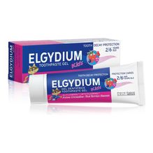 Elgydium Kids Frutos Rojos  2-6 Años Pasta Dental 50ml