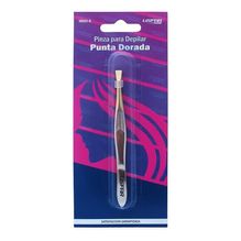 Lisfar Pinza Para Depilar Punta Doradahs031-6 1 Unidad