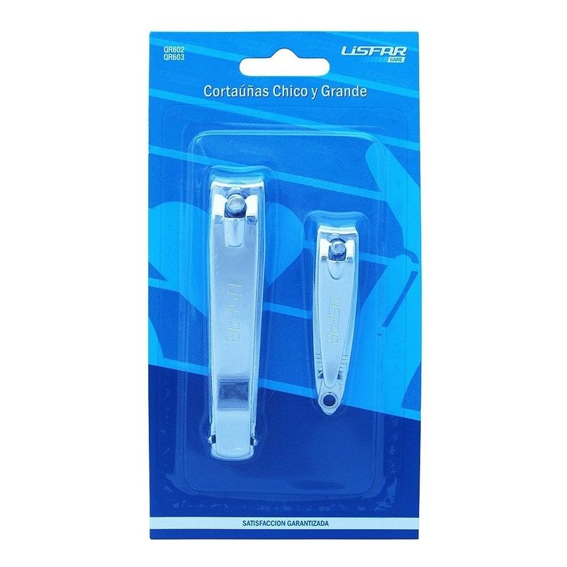 Lisfar-Corta-Uñas-Grande-Y-Chico-Con-Cadena-2-Unidad-en-Pedidosfarma