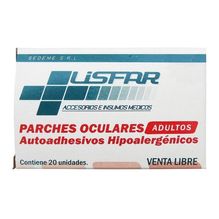 Lisfar Parche Oculares Adultos 20 Unidades
