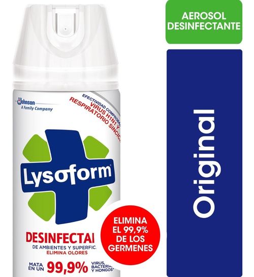 Lysoform Aerosol Desinfectante De Ambientes Original 285ml