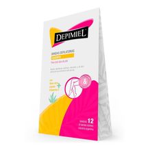 Depimiel Bandas Depilatorias Corporal X 12 Unidades