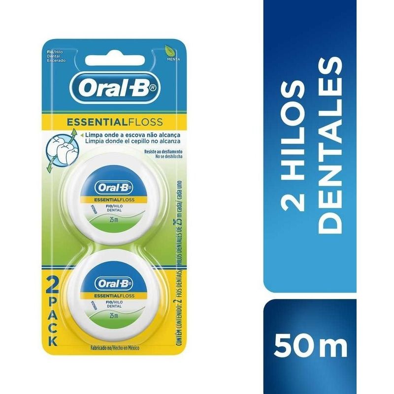 Oral-B-Essential-Floss-Hilo-Dental-25-M-X-2-Unidades-en-Pedidosfarma