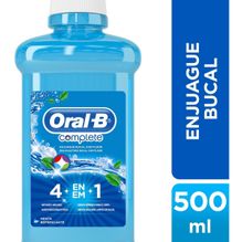 Oral B Complete 4en1 Menta Refrescante Enjuague Bucal X500ml