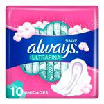 Always-Ultrafina-Suave-Toallitas-Femeninas-C-alas-X-10-U-en-Pedidosfarma