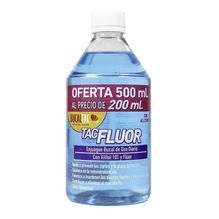 Bucal Tac Fluor Sabor Menta Enjuague Bucal X 500 Ml