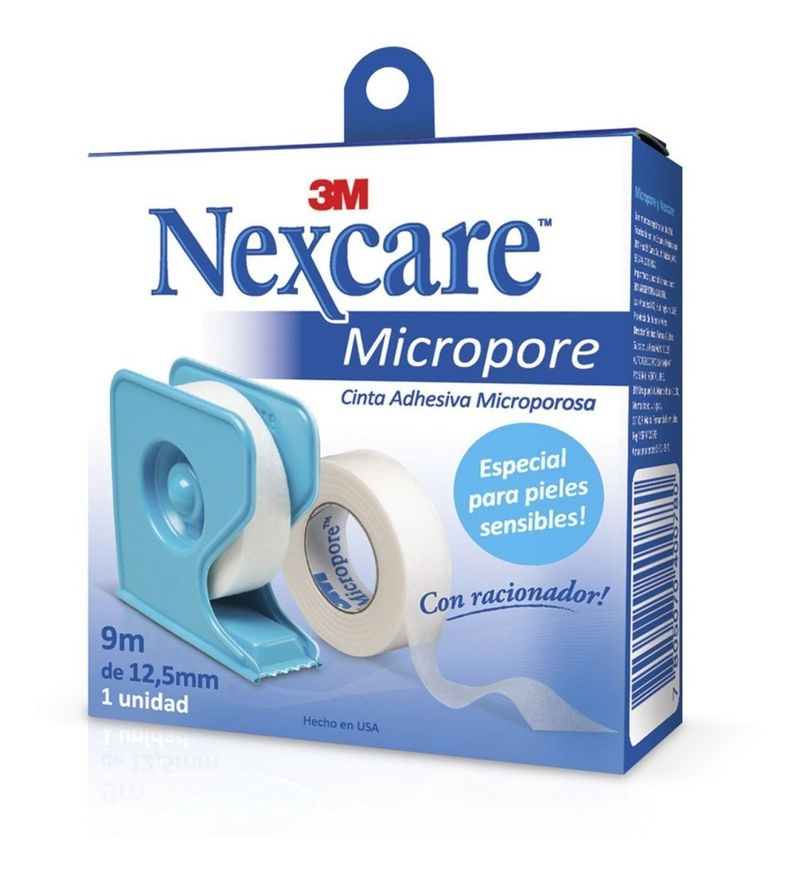 3m-Nexcare-Cinta-Hipoalergenica-Micropore-12.5mm-X-9m-en-Pedidosfarma