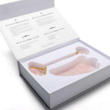 Coony Rose Quartz Roller & Gua Sha Set