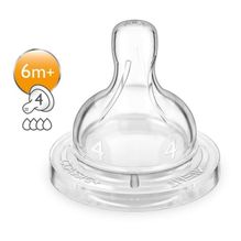 Avent Tetina Classic Anticólicos 6m+ Flujo Rápido 2 Unidades