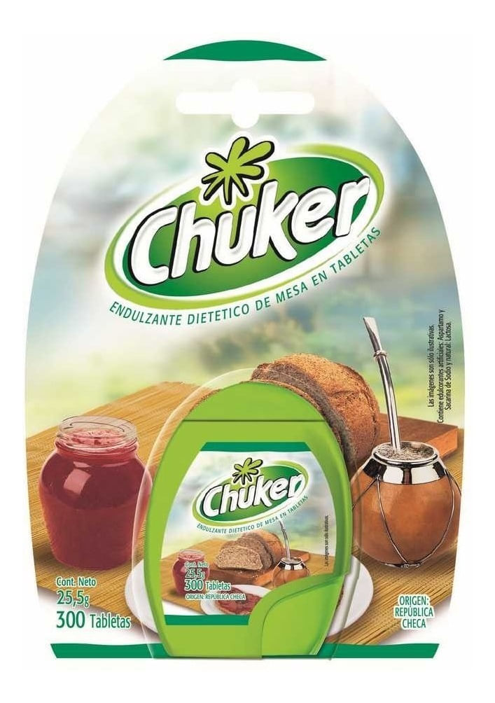 Chuker-Edulcorante-Comprimidos-X-300-Tabletas-en-Pedidosfarma