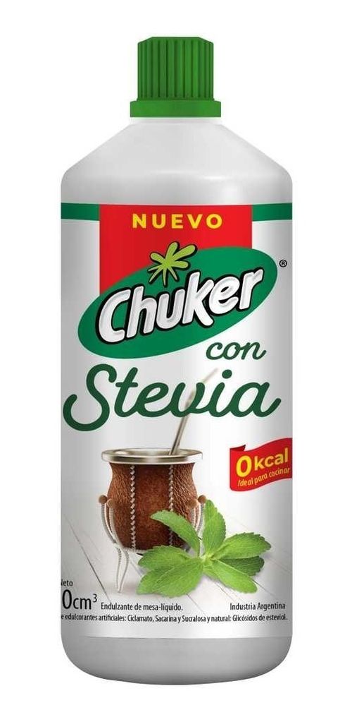 Chuker Stevia Edulcorante Líquido X 250 Ml
