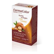 Farmacolor Rescate Capilar Aceite De Argan Y Oro 5 Sobres