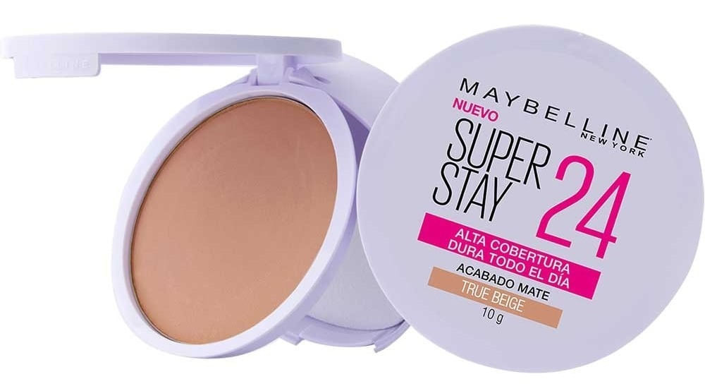 Maybelline Superstay 24h Polvo Compacto Tono True Beige 10g Maybelline Superstay 24h Polvo Compacto Tono True Beige 10g