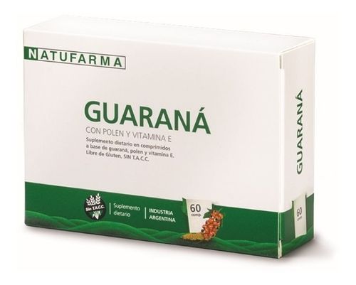 Natufarma Guarana 60 Comprimidos