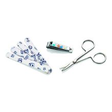 Nuby Set De Manicura Para Bebe Tijera Lima Alicate