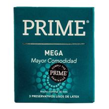 Preservativos Latex Prime Mega 6 Cajas X 3 Unidades
