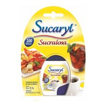 Sucaryl Sucralosa Edulcorante X 100 Tabletas