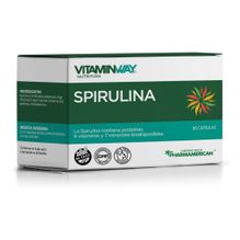 Vitaminway Spirulina Estuche 60 Capsulas