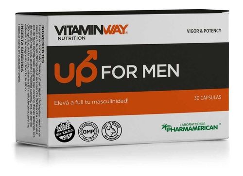 Vitaminway Up For Men Estuche 30 Capsulas