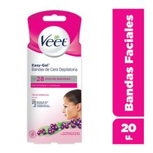 Veet Bandas Depilatorias Faciales Piel Normal 20u