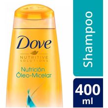 Dove Nutrición Óleo Micelar Shampoo X 400ml