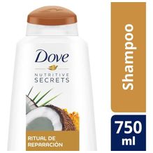Dove Ritual De Reparación Shampoo X 750 Ml