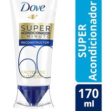 Dove Factor Nutrición  60 Concentrado Acondicionador X170 Ml