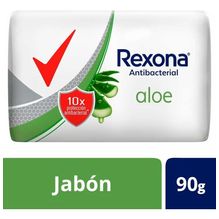Rexona Aloe Antibacterial Jabón Barra X 90 G