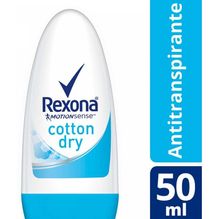 Rexona Cotton Dry Antitranspirante Roll On Fem X 50 Ml