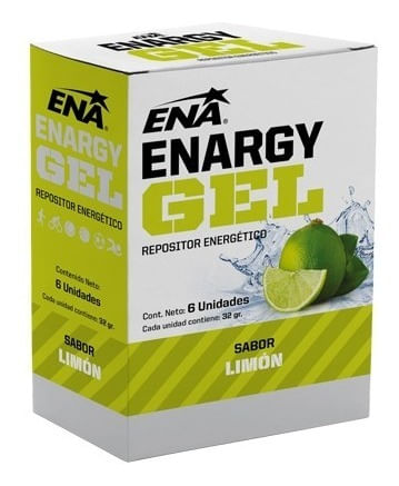 Ena Enargy Gel Repositor Energetico Limon X 6 Unidades