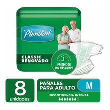 Plenitud Clasic Pañal Para Adultos Talle M 8 Unidades
