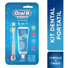 Oral B Kit Portatil Pasta Dental Complete 4 En 1 Y Cepillo