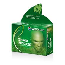 Geonat Ginkgo Biloba 80 Concentración Memoria 30 Comprimidos