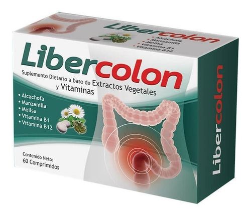 Geonat Libercolon Digestivo Hepatoprotector 60 Comprimidos