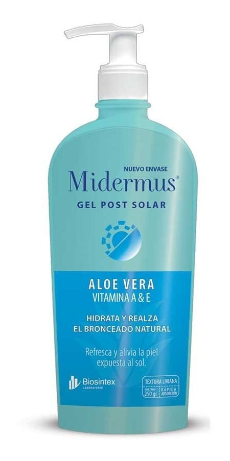 Midermus Post Solar Con Vitamina A Y E Gel 240g