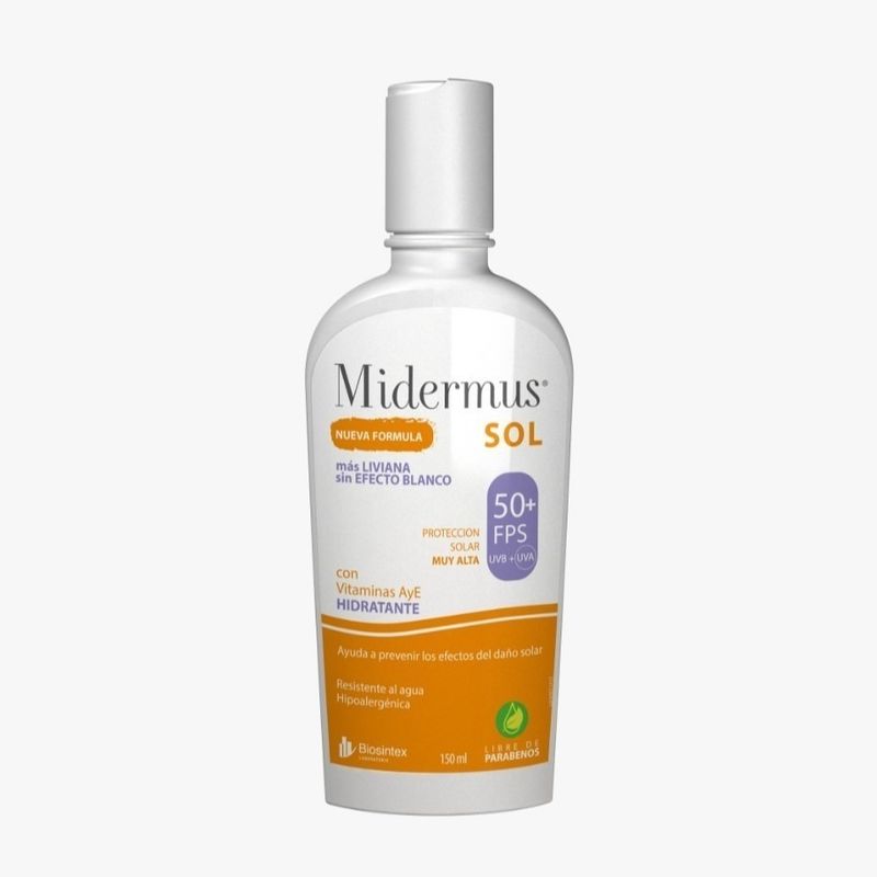 Midermus-Protector-Solar-Con-Vitamina-A-Y-E-Fps50-150ml-en-Pedidosfarma