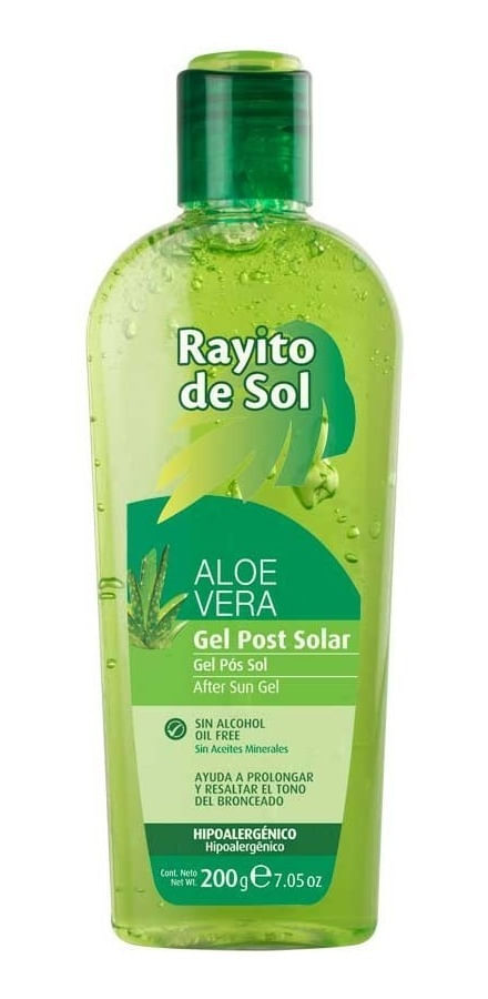 Rayito De Sol Post Solar Oil Free Sin Alcohol Gel 200g