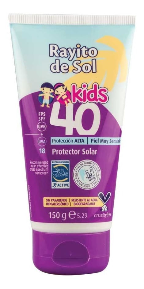 Rayito De Sol Kids  Protector Solar Crema Fps40 150g